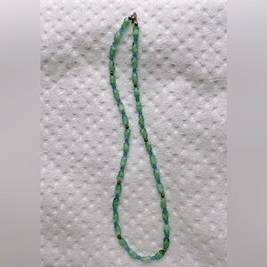 Glass beaded necklace